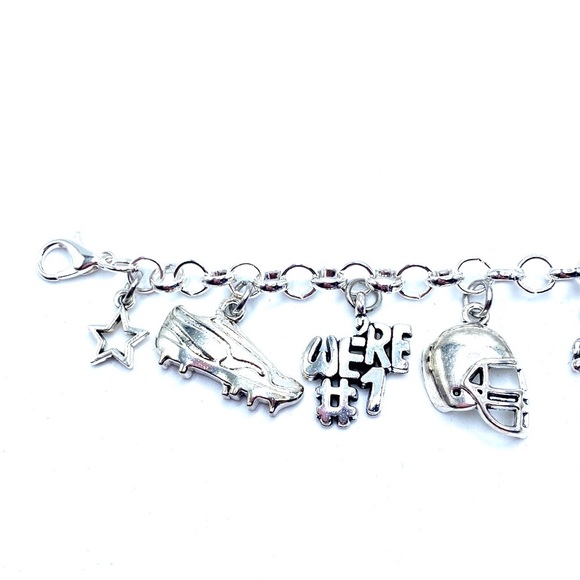 Football Charm Bracelet - Picture 3 of 8